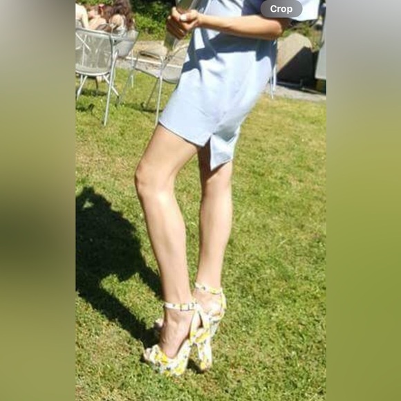 Just Fab Lemon 🍋 Platform Heels - Picture 5 of 5